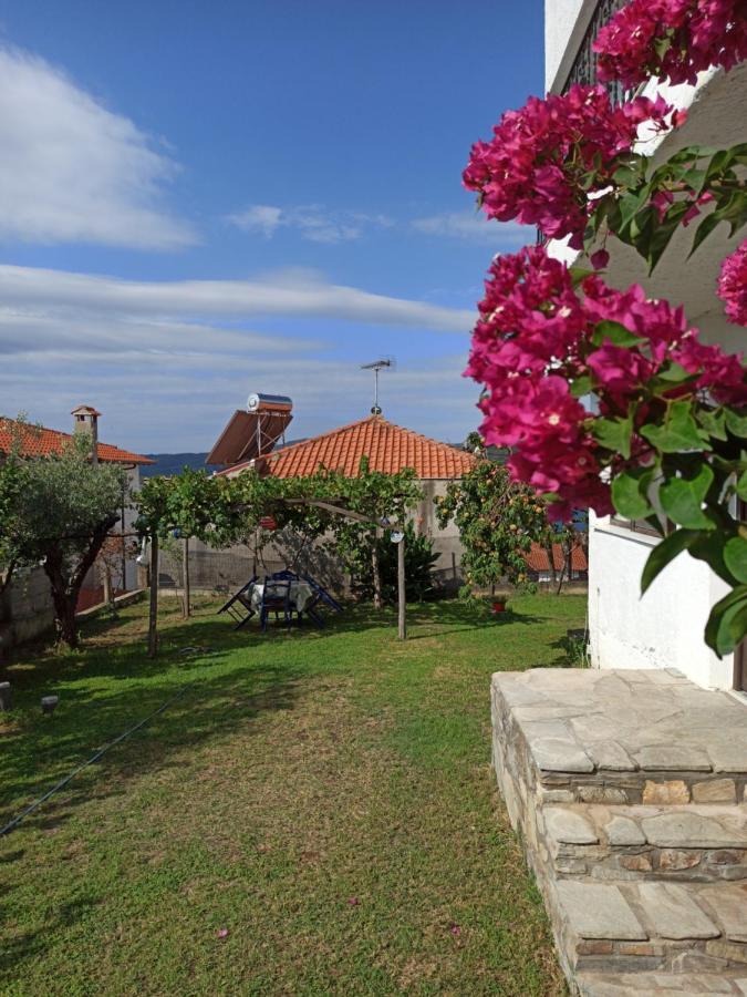 Dora'S House Comfortable Apartment With A Yard And View Pyrgadikia Exterior foto